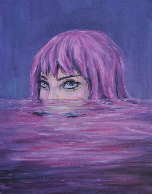 Element Girl Earth, Spiritual mindful Illustration, whimsical Sketch